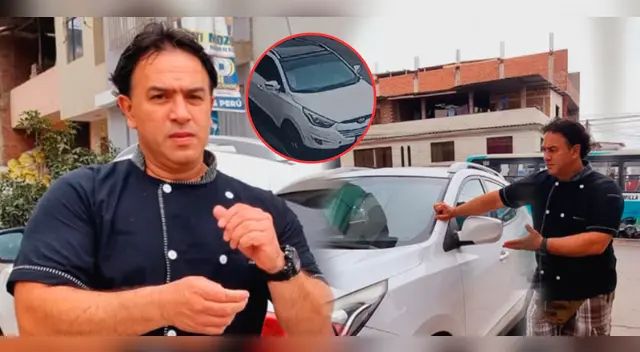 Farid Ode denuncia que placa de su auto fue clonada.