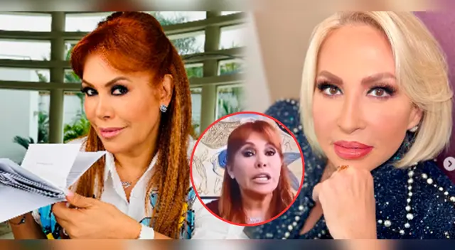 Magaly Medina afila su lengua contra Laura Bozzo en televisión española.