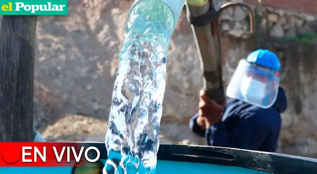 Corte masivo de agua EN VIVO Corte masivo de agua EN VIVO