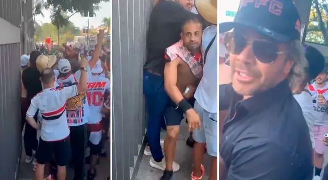 Diego Lugano detuvo al ratero que casi se lleva su celular. Diego Lugano detuvo al ratero que casi se lleva su celular.