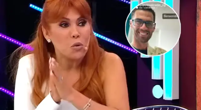 Magaly Medina habló sobre lo demacrado que luce Gustavo Salcedo tras su ampay.