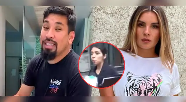 Aldo Miyashiro y Fiorella Retiz se vieron las caras en Juzgado.