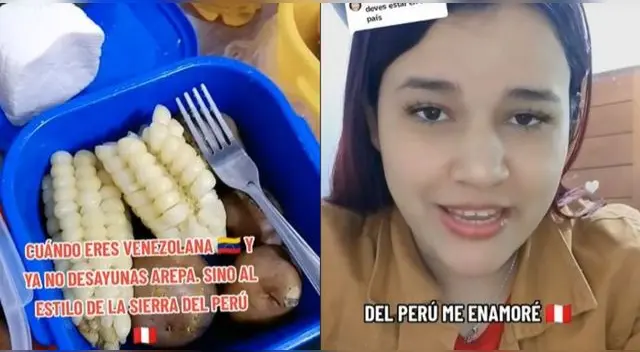 Venezolana prefiere desayunar al estilo de la sierra del Perú y deja de lado clásicas arepas Venezolana prefiere desayunar al estilo de la sierra del Perú y deja de lado clásicas arepas