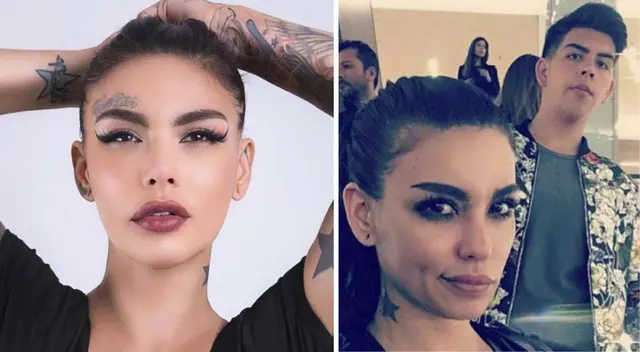 Angie Jibaja revela cómo se lleva con el padre de su primer hijo.