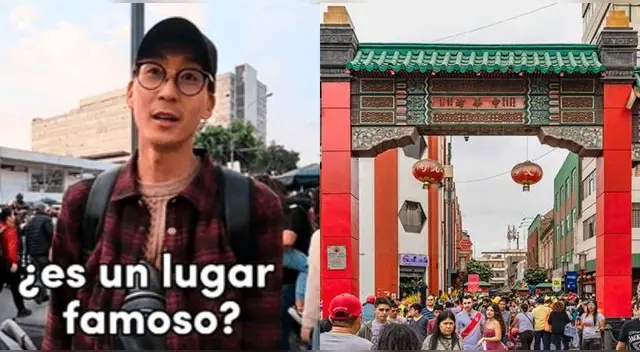 Coreano y su novia llegan al Barrio Chino de Lima y quedan en shock por la cantidad de gente