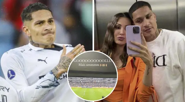 Paolo Guerrero recibe respaldo de Ana Paula Consorte y su bebé.