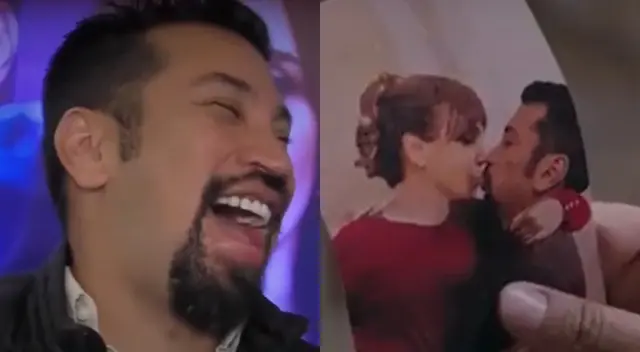 Aldo Miyashiro no descartó que en el futuro veremos otro beso entre él y Érika Villalobos.