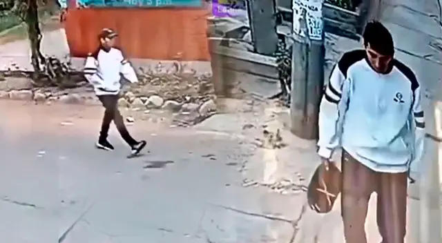 San Juan de Lurigancho. El delincuente nunca imaginó que su víctima iba a oponerse al robo y decidió atacarlo con una navaja.