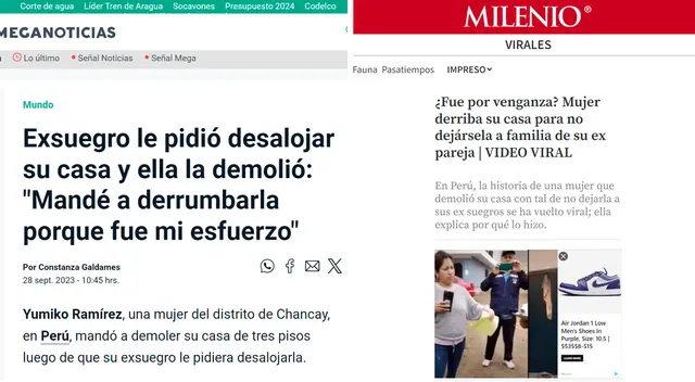 Así informaron los medios internacionales del caso de Yuriko Ramírez