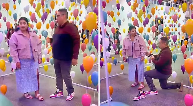 Un hombre fue criticado en TikTok tras quitarse los zapatos en una propuesta de matrimonio.