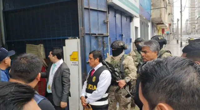 Incautan 12 inmuebles de empresarios textiles de Gamarra Incautan 12 inmuebles de empresarios textiles de Gamarra