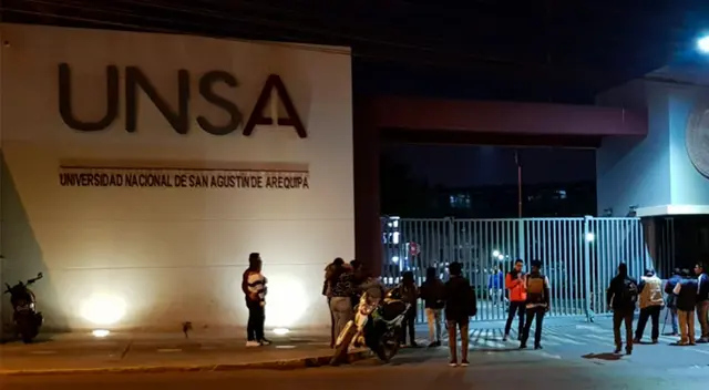 Autoridades de la UNSA vienen apoyando a la Policía en la investigación del crimen.