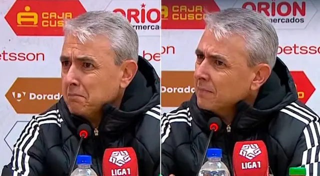 Tiago Nunes quedó incómodo ante una pregunta.