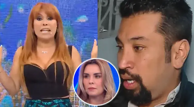 Magaly Medina aseguró que Aldo Miyashiro factura gracias a las polémicas que protagonizó con Fiorella Retiz.