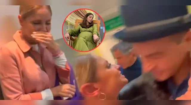 Karina Rivera y Orlando Fundichely emocionados por el nacimiento de su nieta.