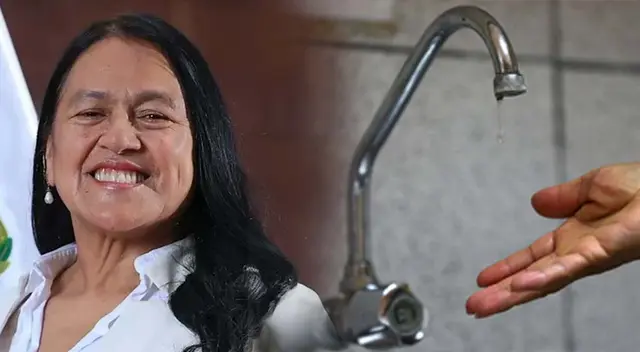 La ministra indicó que ahora la población debe usar el agua de manera responsable. La ministra indicó que ahora la población debe usar el agua de manera responsable.