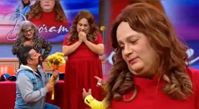 JB en ATV parodia con Aldo Miyashiro y Érika Villalobos.