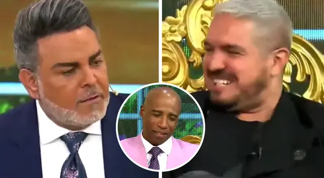 Andrés Hurtado puso en su lugar al 'Loco Vargas' por comentario a Cuto Guadalupe.