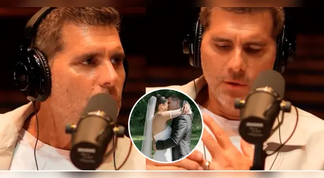 Christian Meier habla de su matrimonio de Andrea Bosio.