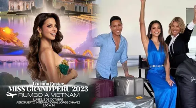 ¿Cuándo y a qué hora viajará Luciana Fuster? ¿Cuándo y a qué hora viajará Luciana Fuster?