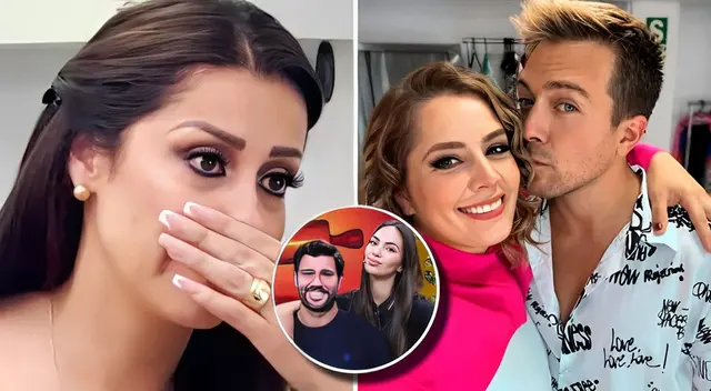 Karla Tarazona se mostró afectada por el fin del romance.