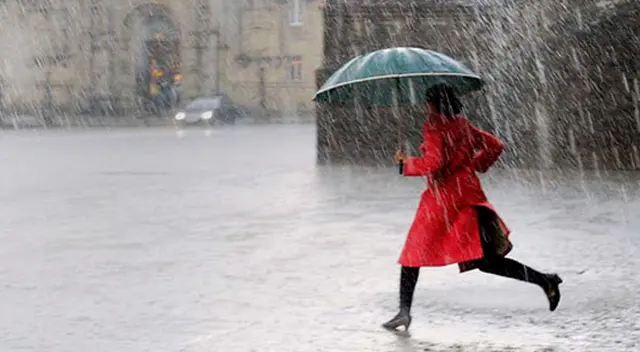 Conoce el significado de soñar con lluvia fuerte.