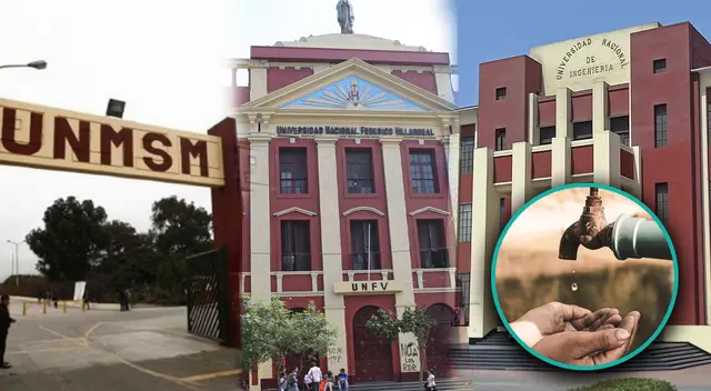 Universidades de Lima dispusieron clases virtuales ante el corte masivo de agua. Universidades de Lima dispusieron clases virtuales ante el corte masivo de agua.