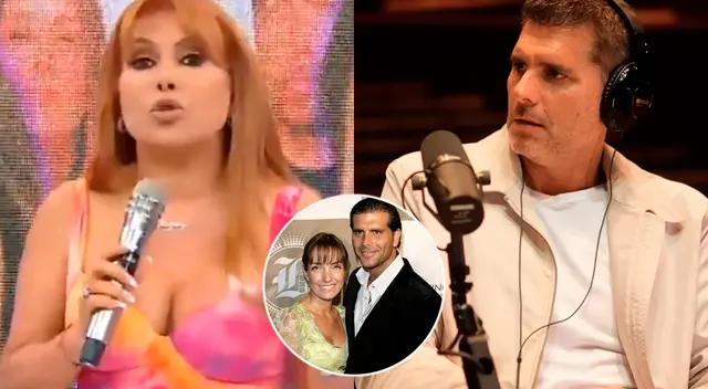 Magaly cuestionó a Christian Meier por dejar entrever que había sido obligado a casarse con Marisol Aguirre.