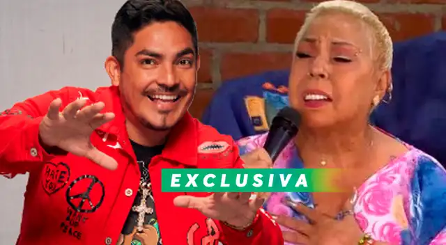 Erick Elera feliz con Lucía de la Cruz en Al Fondo Hay Sitio Erick Elera feliz con Lucía de la Cruz en Al Fondo Hay Sitio