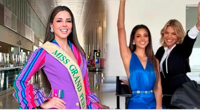 Jessica Newton pide apoyo para Luciana Fuster en el Miss Grand International.