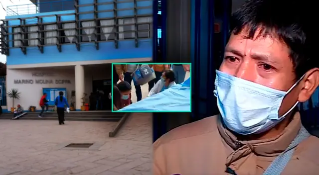 Hombre queda debastastado con el trato que recibió en hospital de Comas, durante el nacimiento de su hijo.