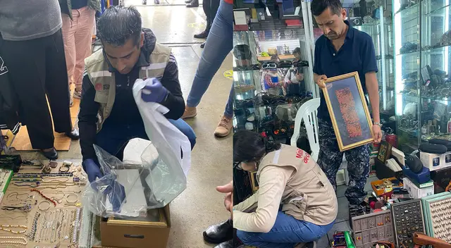 Incautan tesoro prehispánico en La Cachina Fashion Incautan tesoro prehispánico en La Cachina Fashion