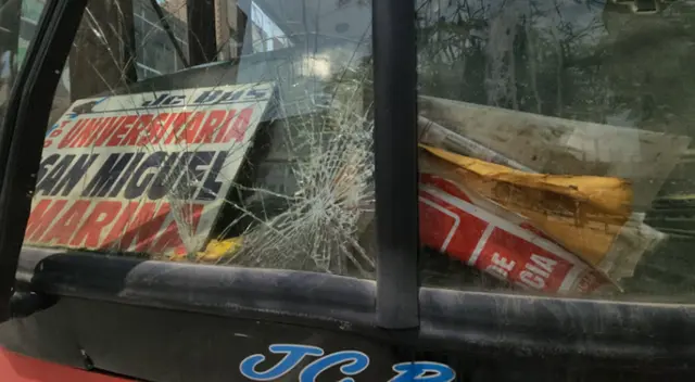 El bus quedó incautado para pasar peritaje de ley.