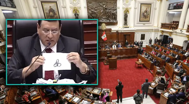 Congresistas aprovecharon votación para escoger al nuevo vicepresidente e hicieron dibujos inapropiados.