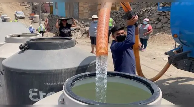 Haz un correcto almacenamiento del agua.