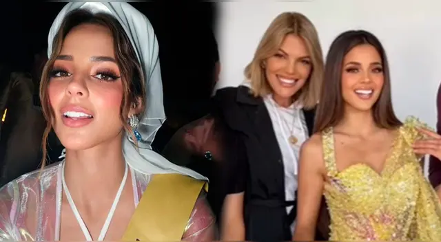 Luciana Fuster se viste con traje típico de Vietnam.