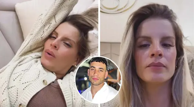 Alejandra Baigorria emocionada por su primera noche en nuevo departamento.