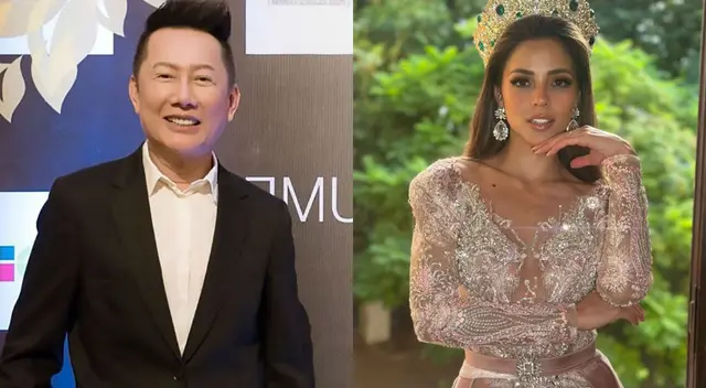 Presidente del Miss Grand International resaltó la belleza de Luciana Fuster. Presidente del Miss Grand International resaltó la belleza de Luciana Fuster.