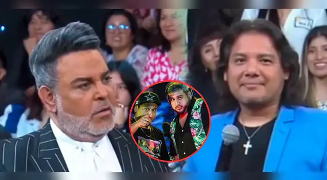 Tony Can, imitador de Sandro, se presenta en 'Sábado con Andrés'. Tony Can, imitador de Sandro, se presenta en 'Sábado con Andrés'.