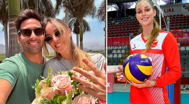 ¡Se casa! La ex voleibolista compartió que se comprometió con su novio tras 5 años de relación.