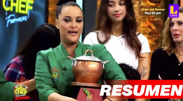 Mariella Zanetti es la ganadora de la olla de oro de El Gran Chef: Famosos, tercera temporada