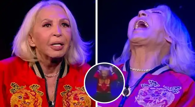 Laura Bozzo 'pierde la cabeza' de la emoción tras salvarse de la noche de eliminación.