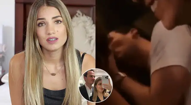 Natalia Merina aprobó la difusión del ampay de su esposo Sebastián Guerrero.