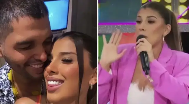 Yahaira Plasencia revela cuánto tiempo de relación tiene con Jair Mendoza.