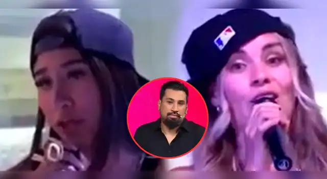 Samahara Lobatón cara a cara con Fiorella Retiz en 'La casa de Magaly'.