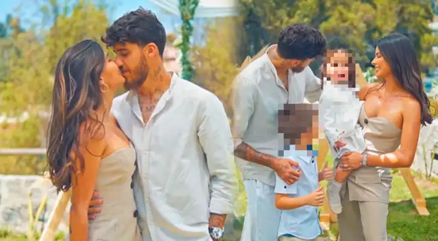 Ivana Yturbe y Beto da Silva bautizaron a su hija en Arequipa.