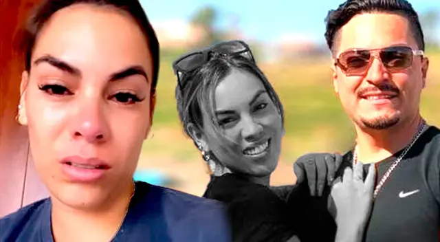 El esposo de Aida Martínez reveló que están presionando a la modelo a trabajar pese a su estado.