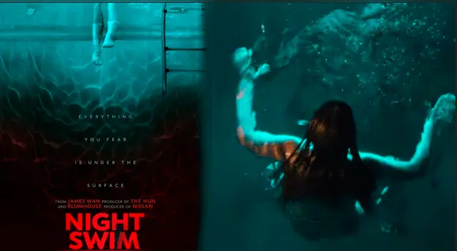 'La Piscina', película de terror, llega este 2024 a los cines.