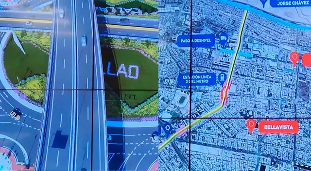 Esquema del viaducto fue presentado por los gobiernos de Perú y Francia en conferencia de prensa. Esquema del viaducto fue presentado por los gobiernos de Perú y Francia en conferencia de prensa.