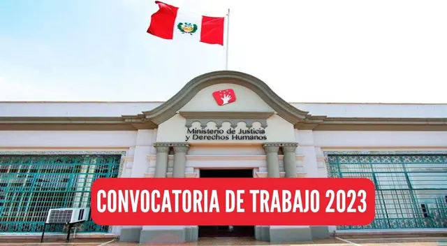 Estos son los pasos y requisitos para postular a la convocatoria de trabajo del MINJUS. Estos son los pasos y requisitos para postular a la convocatoria de trabajo del MINJUS.